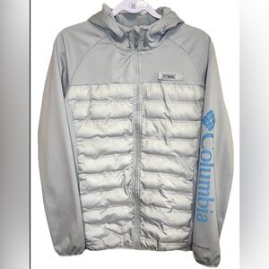 Columbia Out-Shield Hybrid Full-Zip Hoodie jacket with Omni-Shield technology